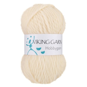 HOBBYGARN Naturhvit - 902