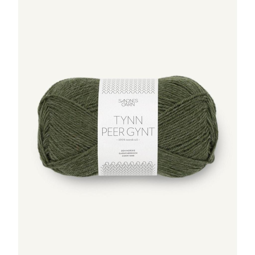 9572 Tynn Peer Gynt Mørk Grønnmelert