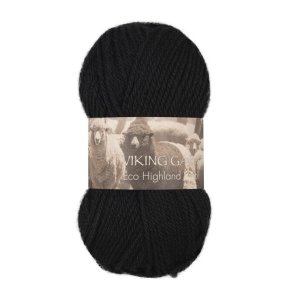 ECO HIGHLAND WOOL Svart - 203