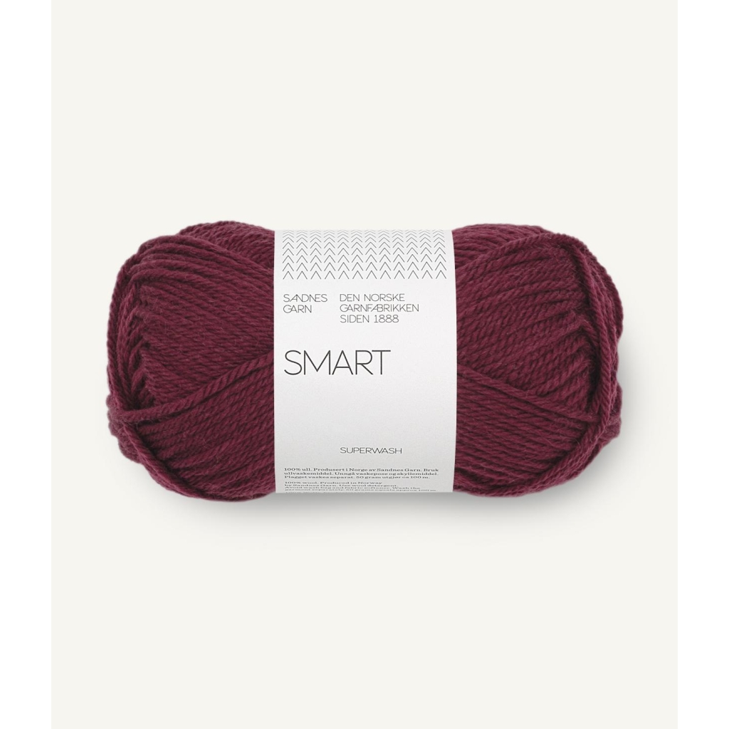 4372 Smart Dyp Burgunder Nm 8,0/4