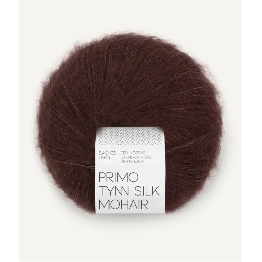4381 Primo Tynn Silk Mohair Dark Fudge