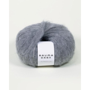 Alpakka Lin Grå