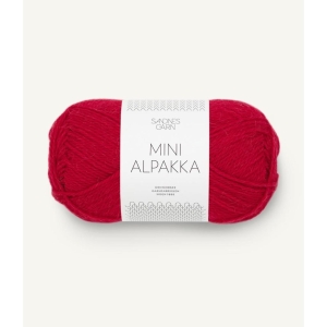 4219 Mini Alpakka Rød