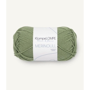 9052 KL Merinoull Mørk Puddergrønn