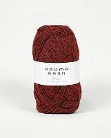 FINULL 4131 Dempet rød mørkmelert