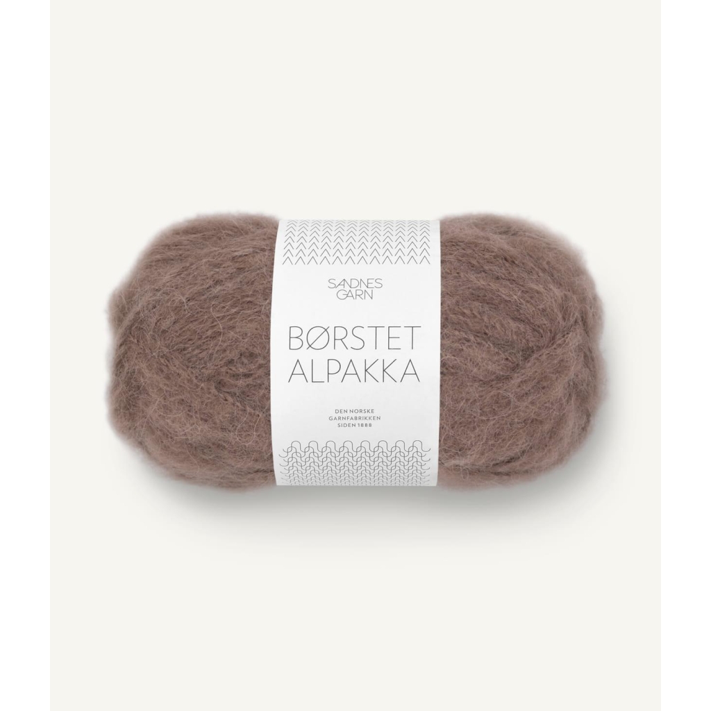 3161 Børstet Alpakka Eikenøtt