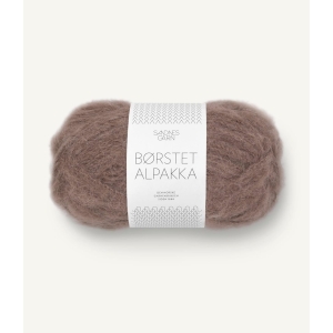 3161 Børstet Alpakka Eikenøtt