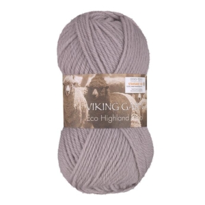 ECO HIGHLAND WOOL Støvet lilla - 266