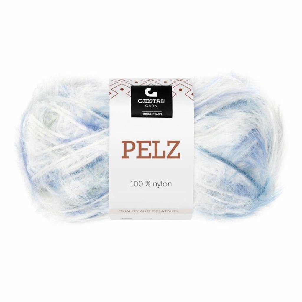 Pelz - Blå/Lavendel/Grønn print