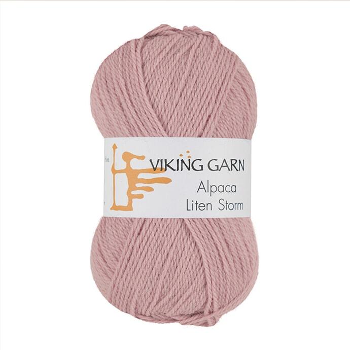 ALPACA LITEN STORM Lys rosa - 766