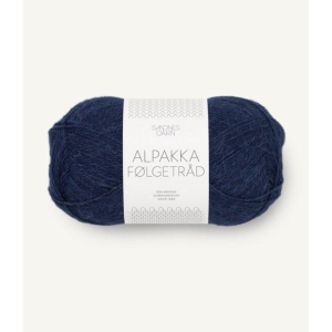 5882 Alpakka Følgetråd Marineblå