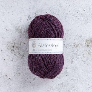 Alafosslopi 100g Bordeaux Heather 9961