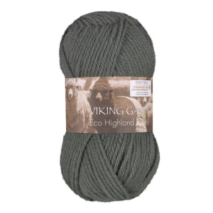 ECO HIGHLAND WOOL Støvet grønn - 234