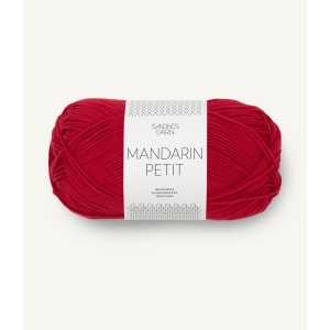 4418 Mandarin Petit Mørk Rød