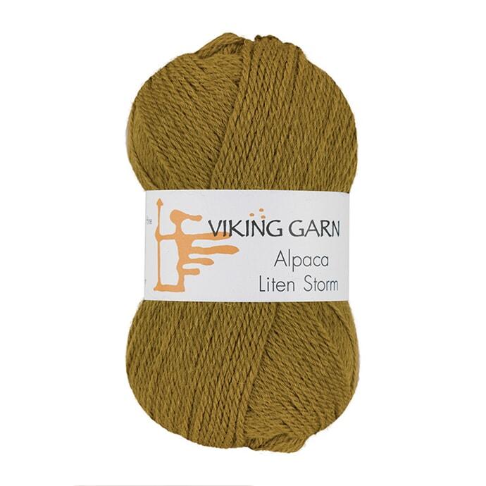 ALPACA LITEN STORM Gulgrønn - 735