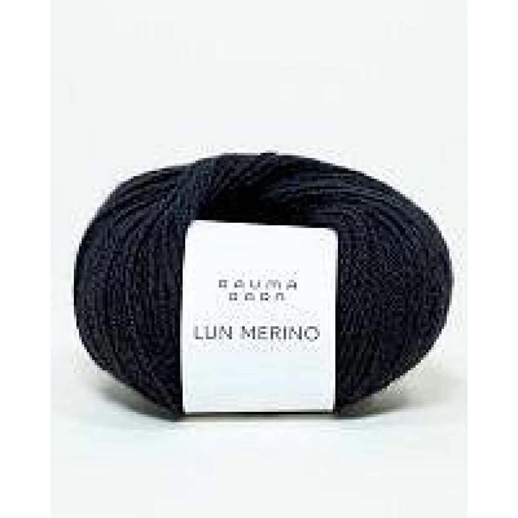 LUN MERINO Svart