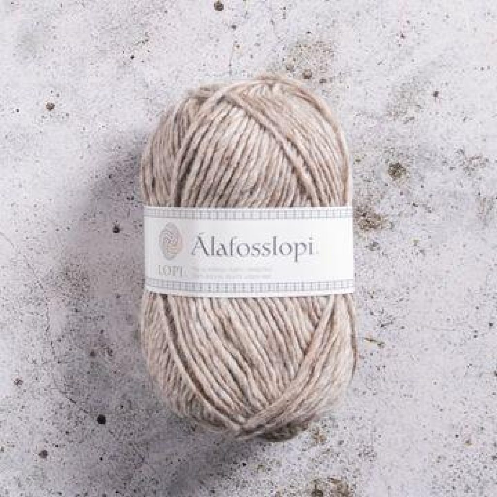 Alafosslopi 100g Light Beige Heather 0086