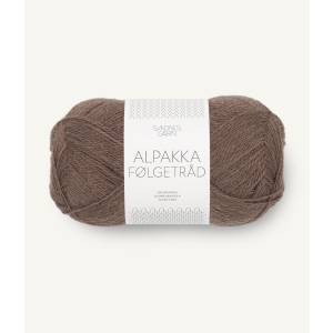 3161 Alpakka Følgetråd Eikenøtt