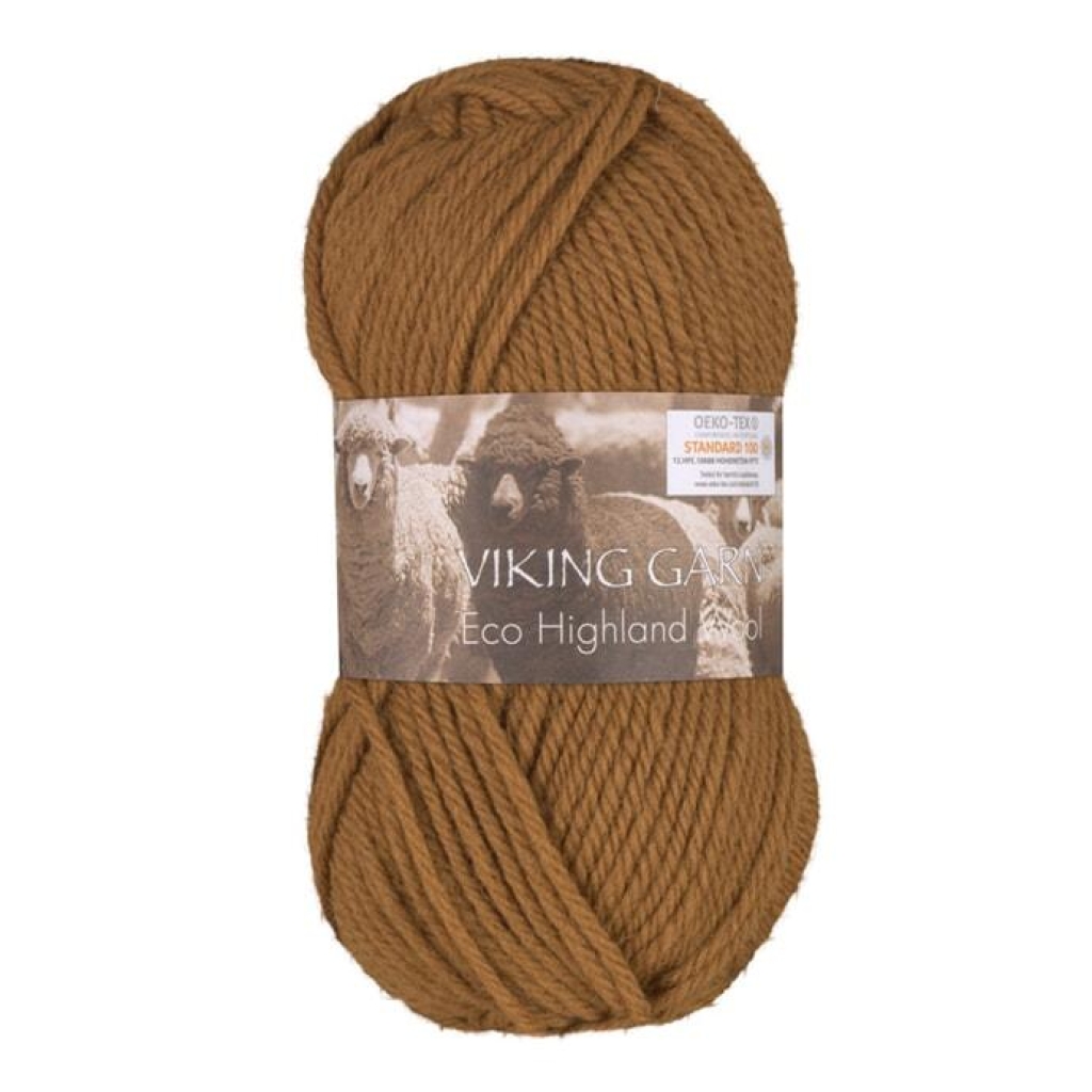ECO HIGHLAND WOOL Cognac - 253