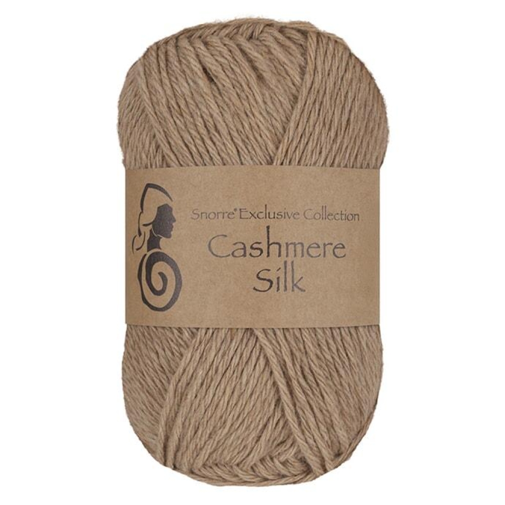 Snorre Cashmere Silk Karamell 607