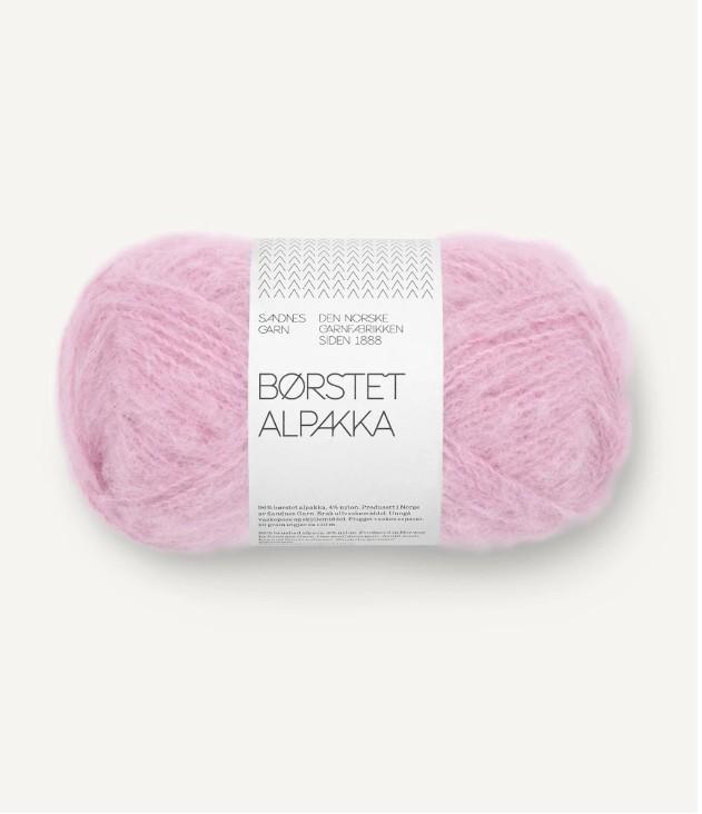 4813 Børstet Alpakka Pink Lilac