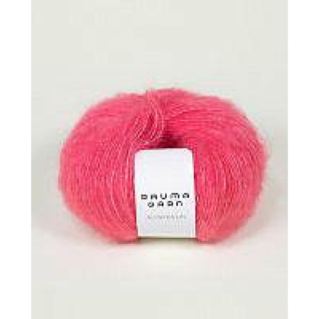 Alpakka Lin Flamingorosa - 1366