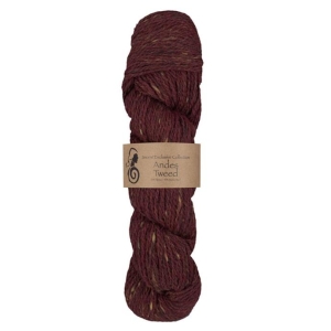 Snorre Andes Tweed Burgunder 258