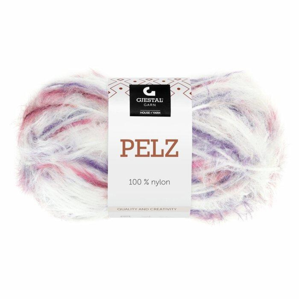 Pelz - Rød/Purpur print