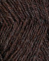 3-TR. STRIKKEGARN Rødbrun melert - 164 - Bilde 2