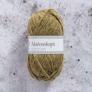 Alafosslopi 100g Chartreuse Green Heather 9965