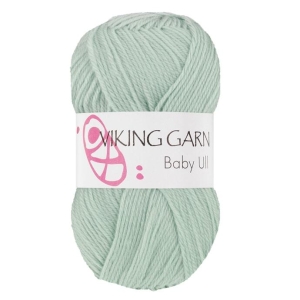BABY ULL Lys mintgrønn - 337