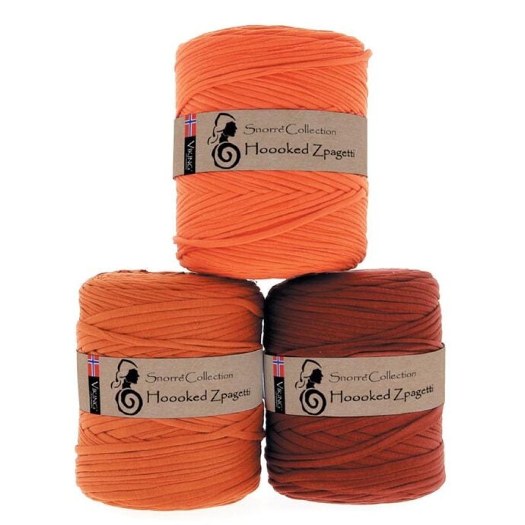 Snorre Hoooked Zpagetti Oransje 751