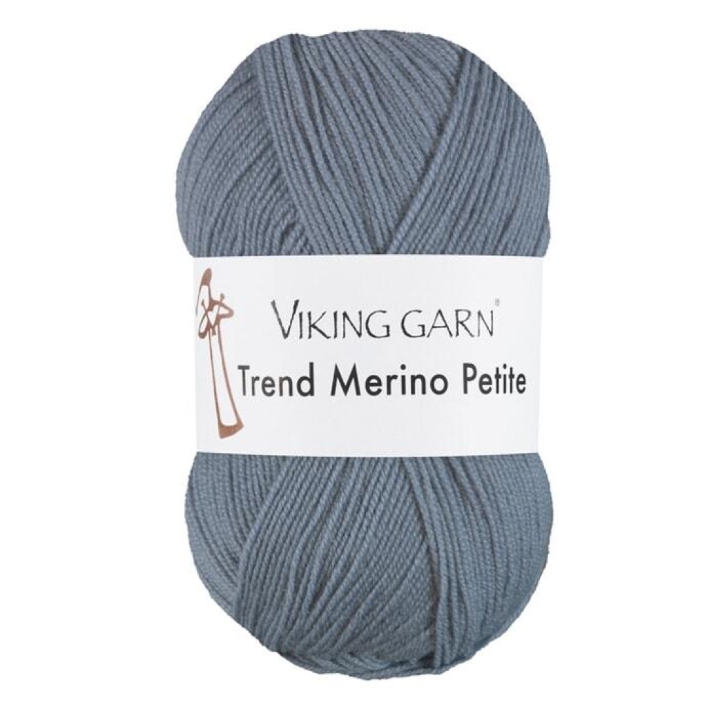TREND MERINO PETITE Gråblå - 323