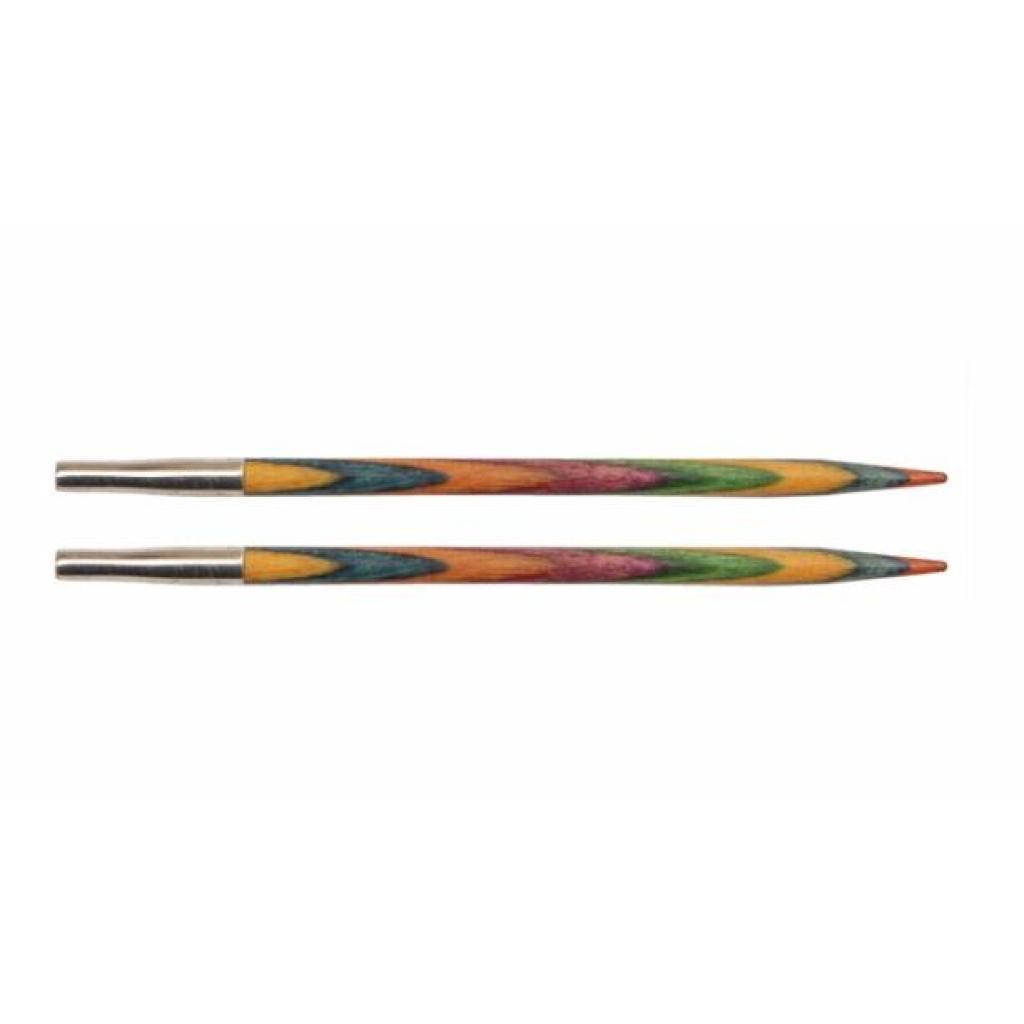 KnitPro flerfarget 6,5mm/ 10 cm interchangeable circlar needles
