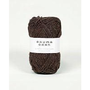 3-TR. STRIKKEGARN Rødbrun melert - 164