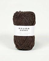 3-TR. STRIKKEGARN Rødbrun melert - 164