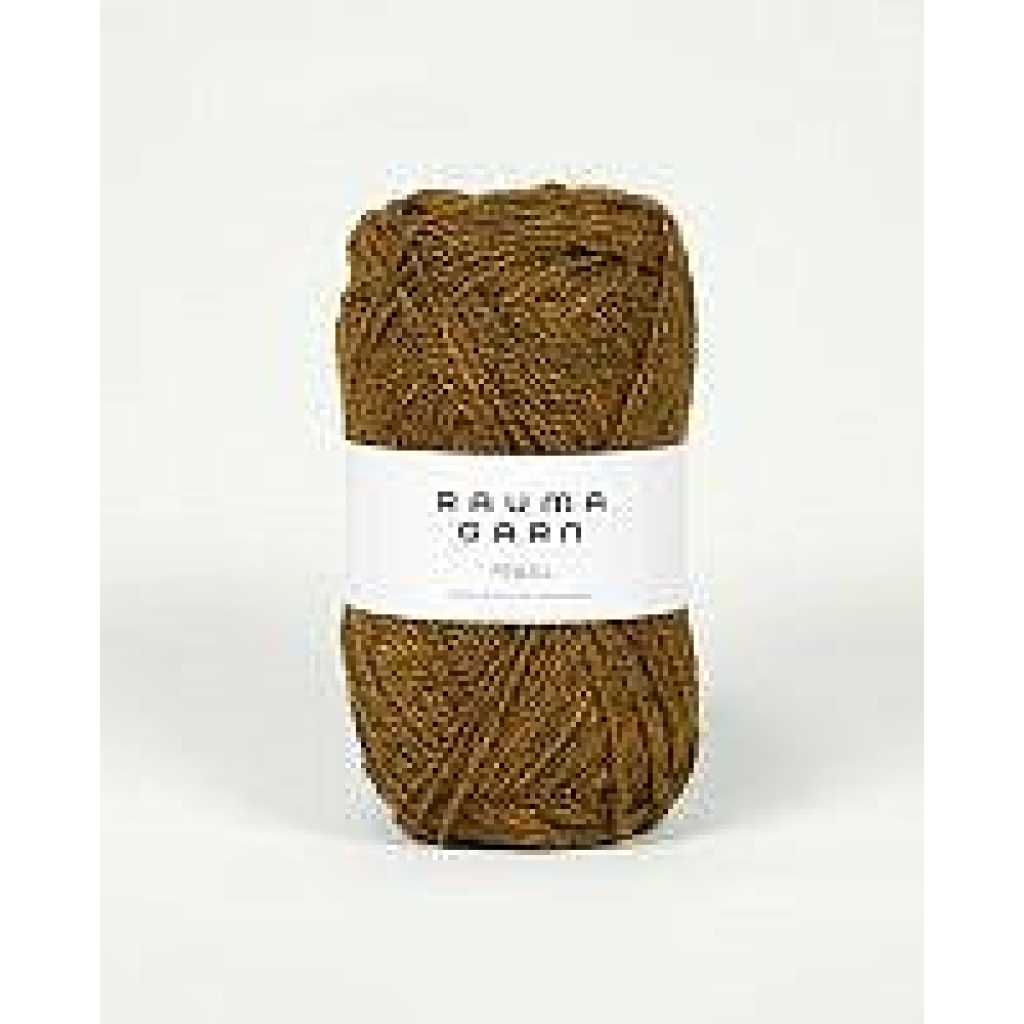 FINULL 4125 Okergul mørkmelert