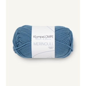 6033 KL Merinoull Jeansblå