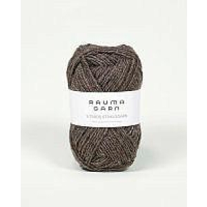 3-TR. STRIKKEGARN Brun melert - 111