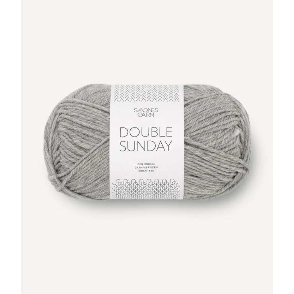 1042 Double Sunday Gråmelert