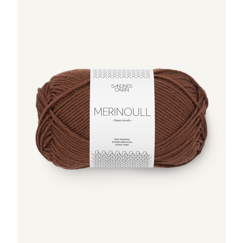 3073 Merinoull Varm Brun