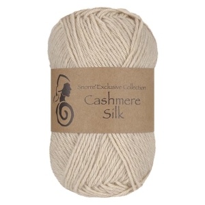Snorre Cashmere Silk Vanilje 600