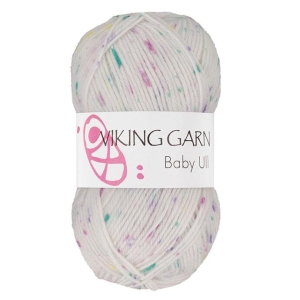 BABY ULL Hvit print - 304