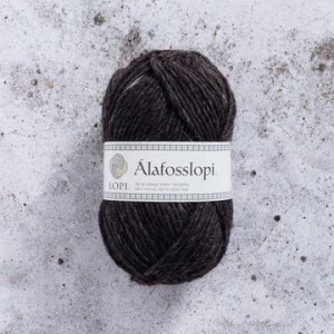 Alafosslopi 100g Black Sheep Heather 0052