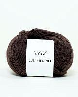 LUN MERINO Mørk sjokolade