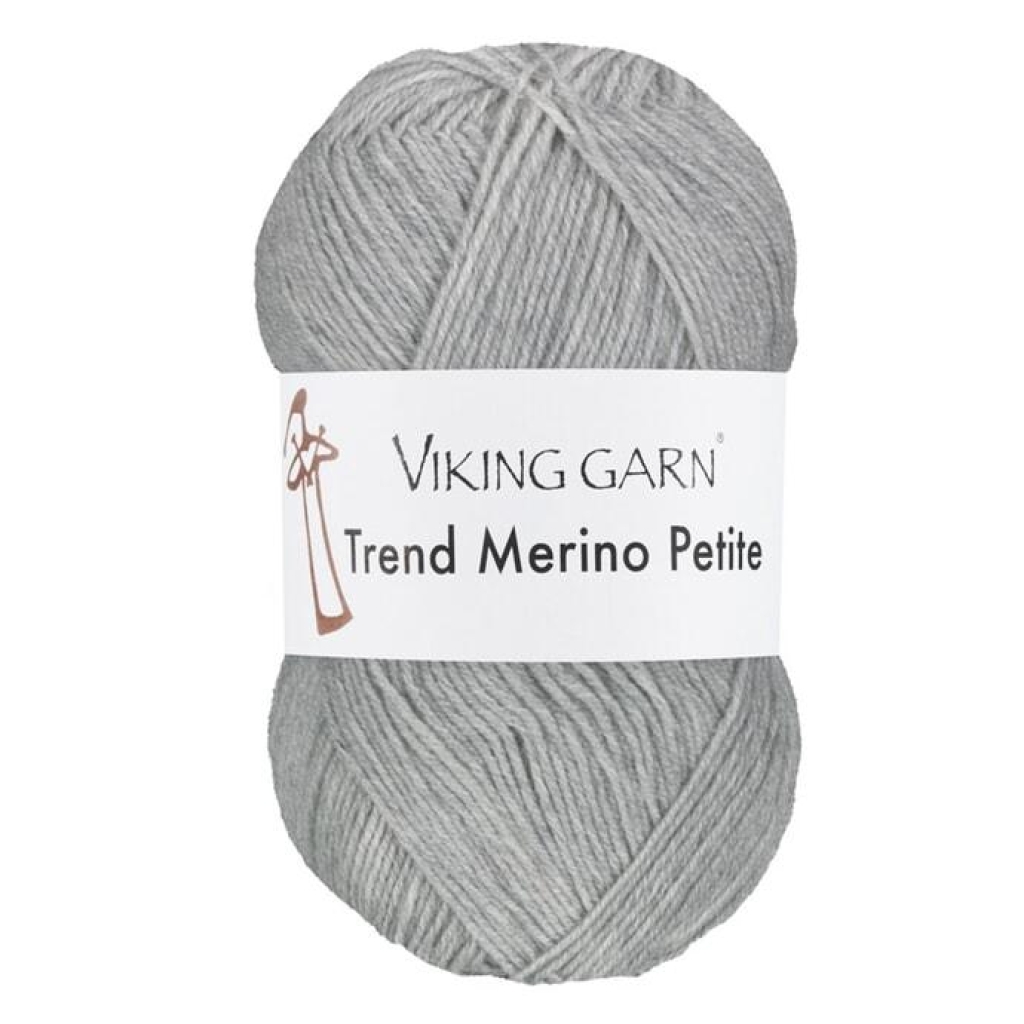 TREND MERINO PETITE Gråmelert - 313