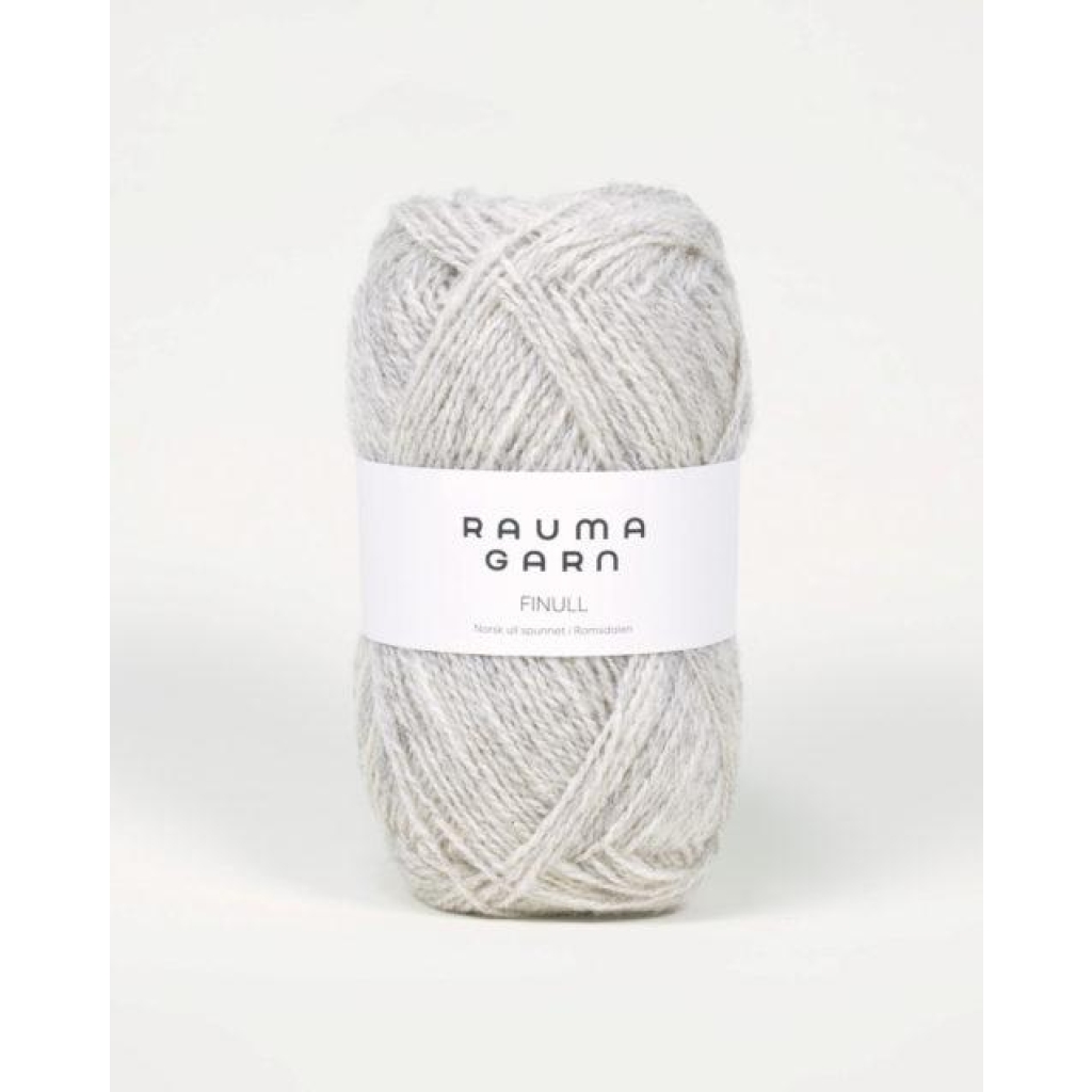 FINULL 0403 Lys grå melert