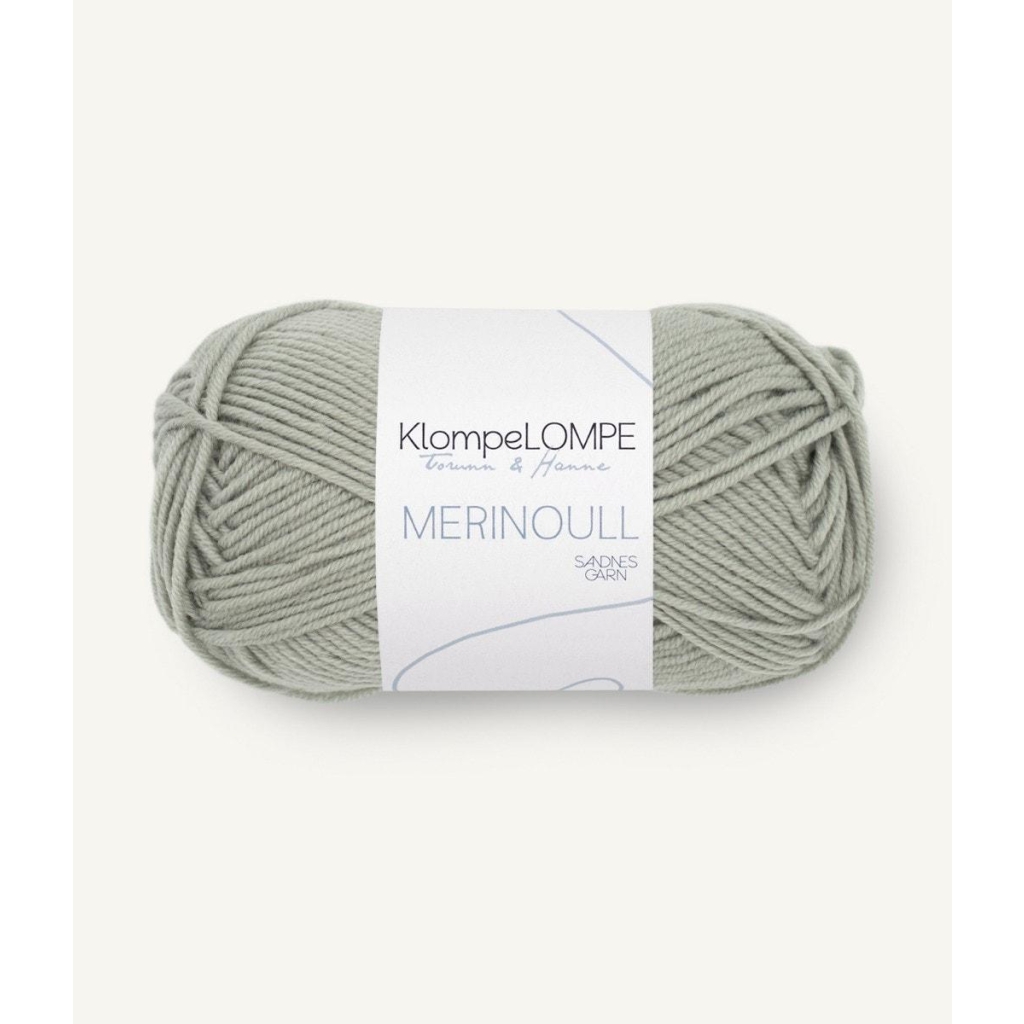 9040 KL Merinoull Puddergrønn