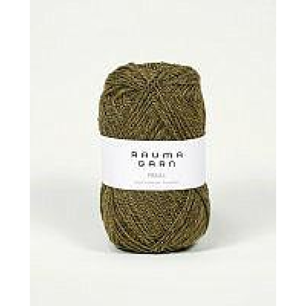 FINULL Mosegrønn mørkmelert - 4129