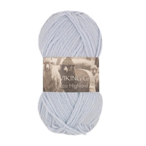 ECO HIGHLAND WOOL Lys blå - 220